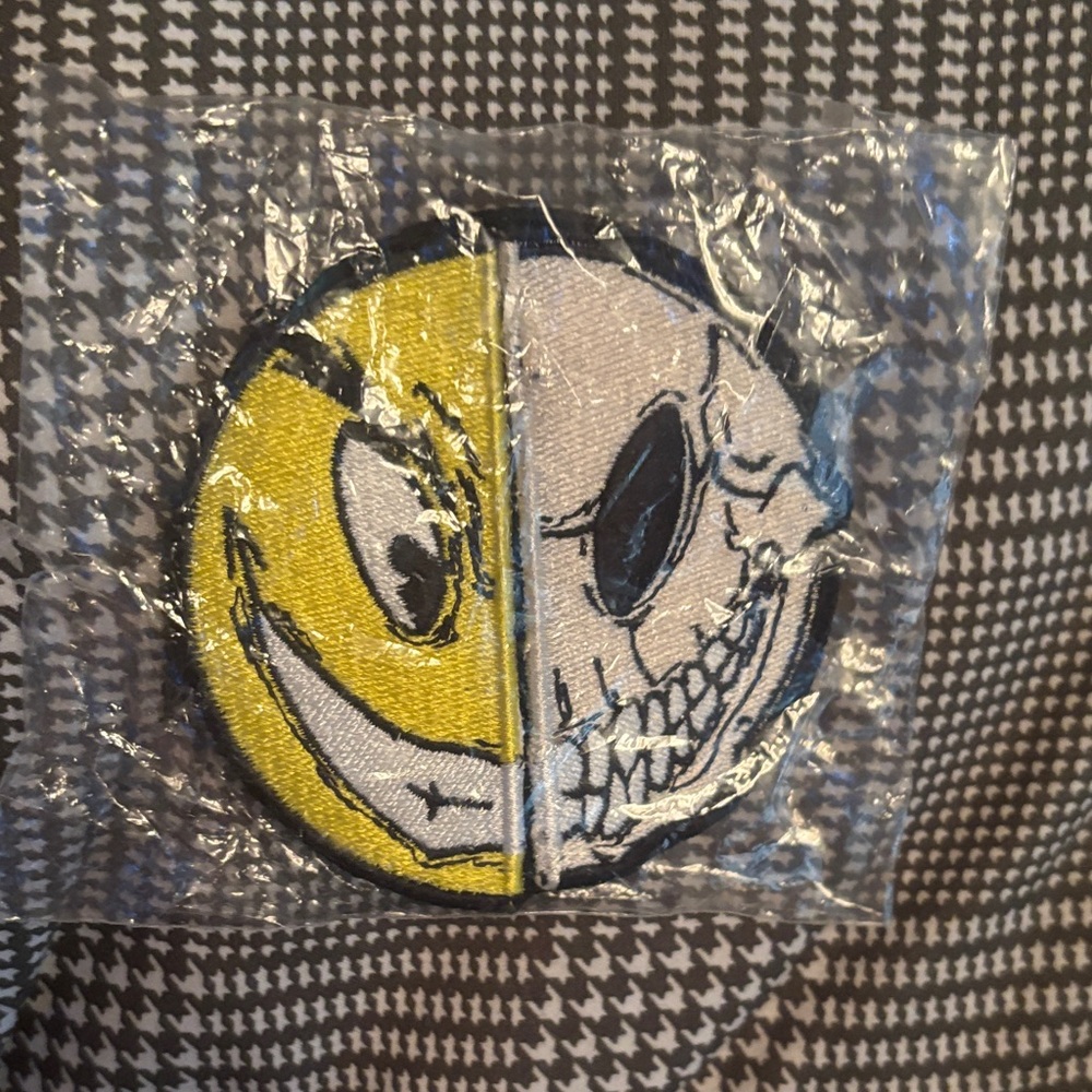 Velcro Patches | Split white & yellow | Full green